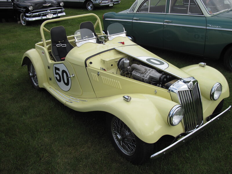 Yellow Vintage Race Car — Calm