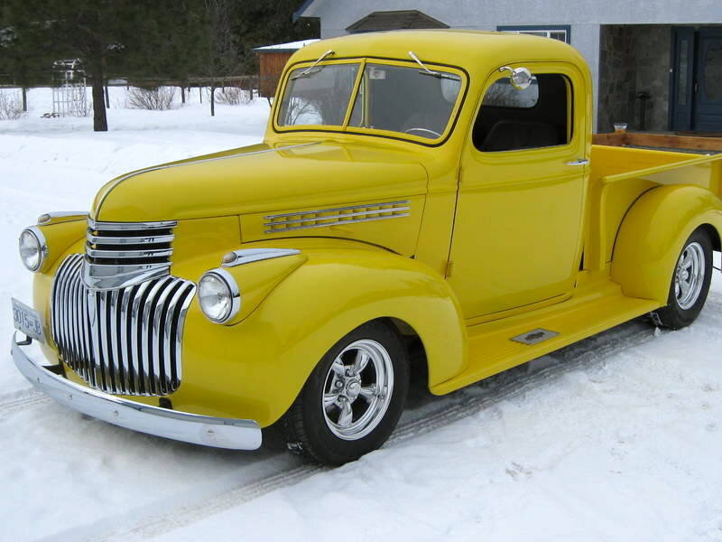 Yellow Vintage Truck — Calm