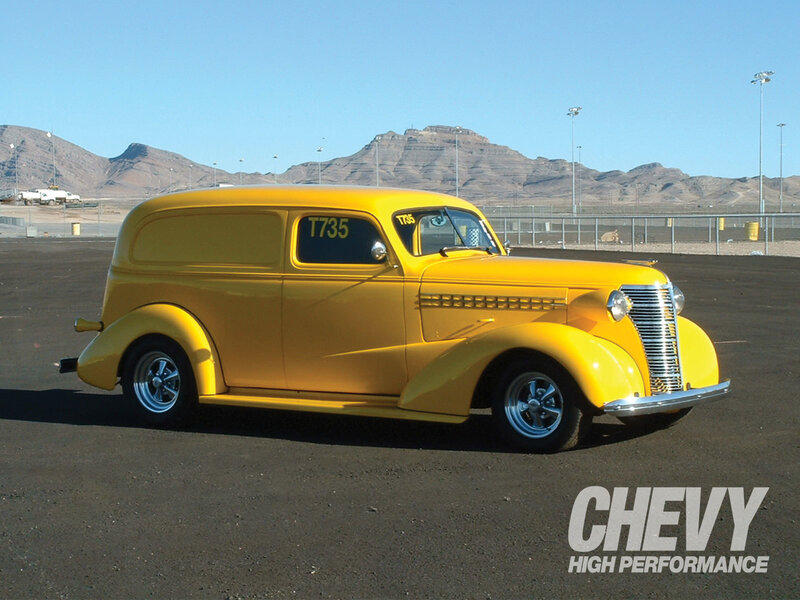 Yellow Vintage Van — Clear