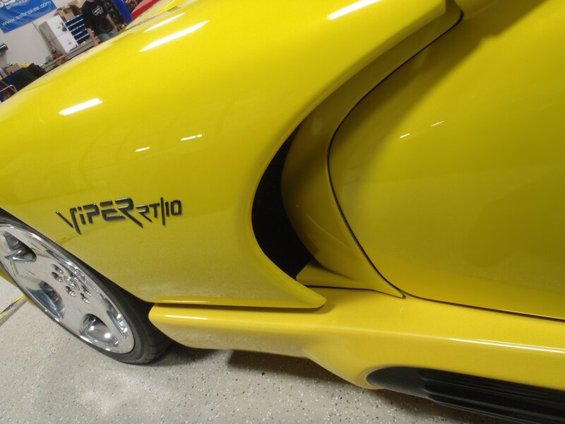 Yellow Viper Car