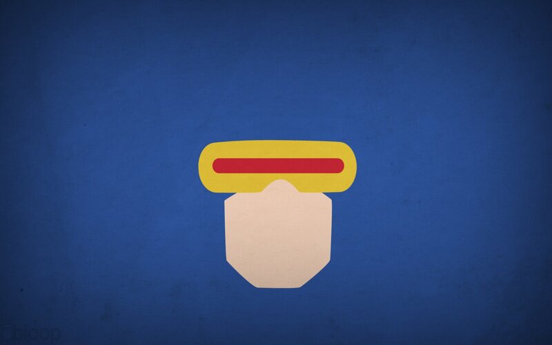 Yellow Visor on Blue