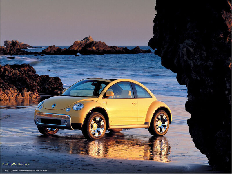 Yellow Volkswagen Beetle — Serene