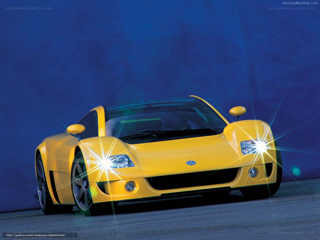 Yellow Volkswagen Rennsport