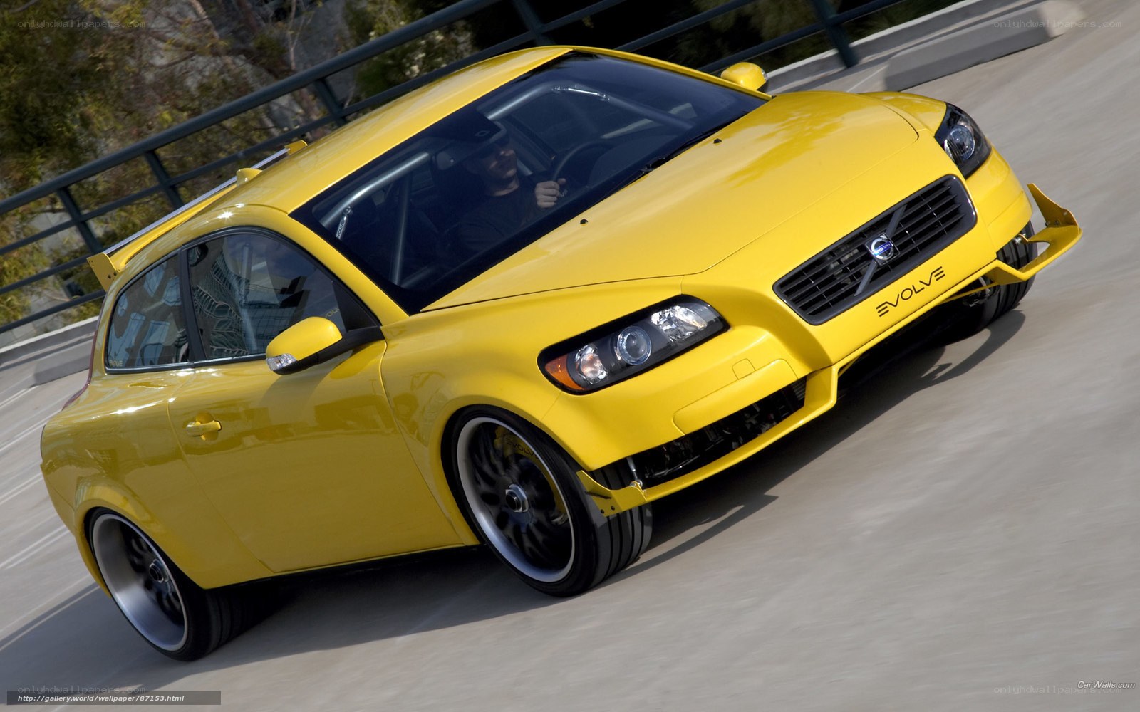 yellow volvo evolve in motion