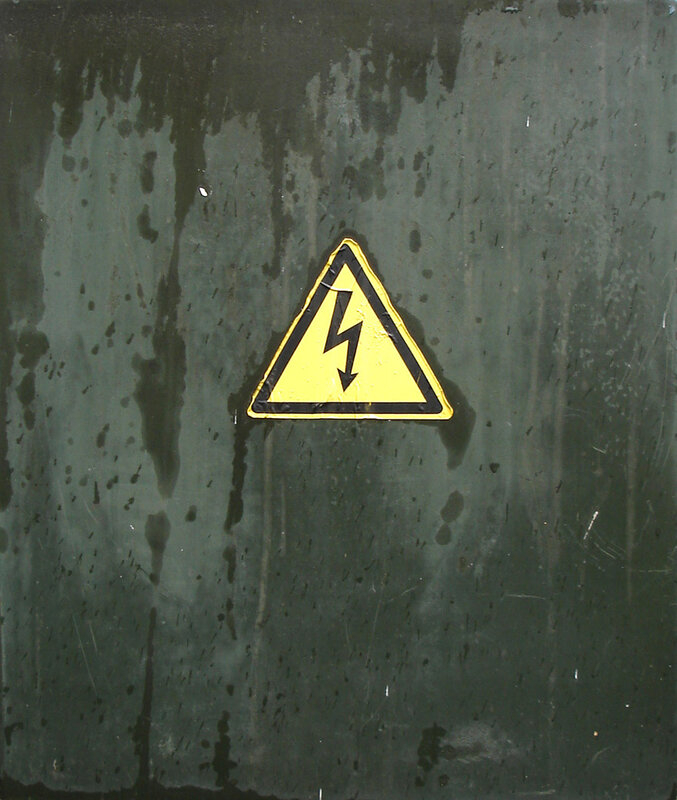 Yellow Warning Sign — Cautious