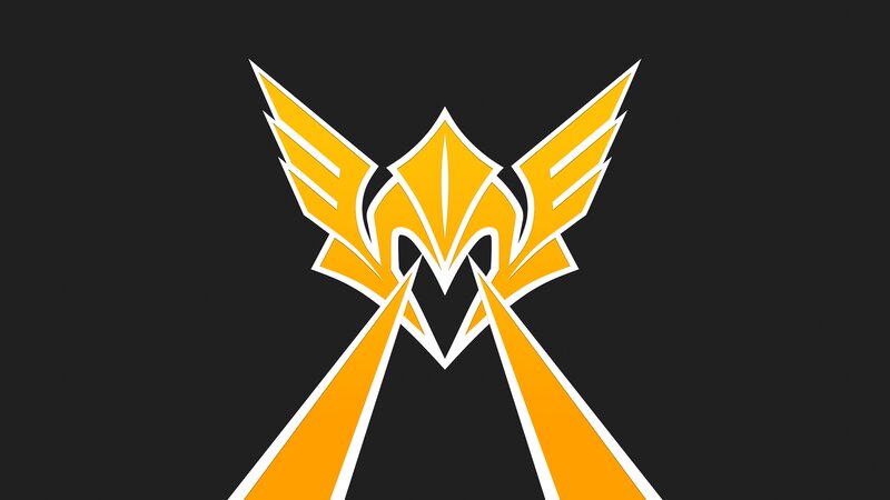Yellow Winged Emblem — Bold