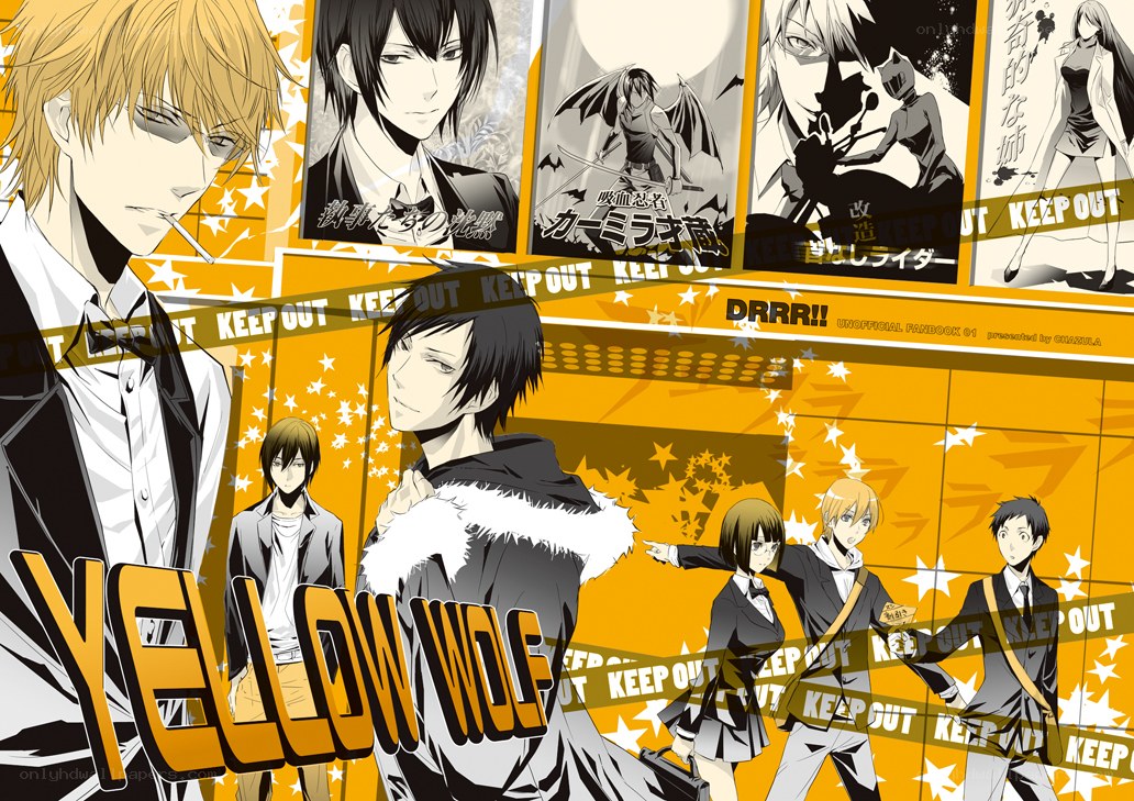 Yellow Wolf fan art collage