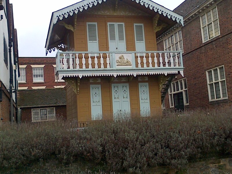 Yellow Wooden House — Brown