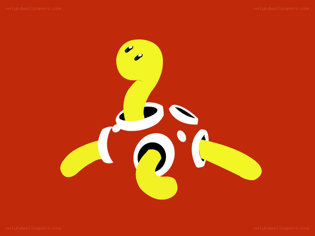 yellow worm character