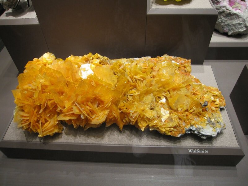 Yellow Wulfenite Crystals