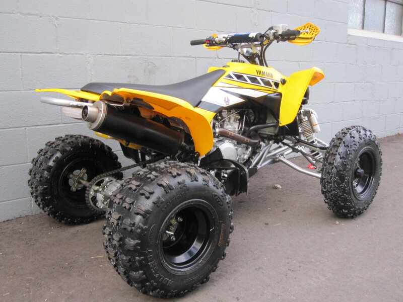 Yellow Yamaha Atv — Neutral