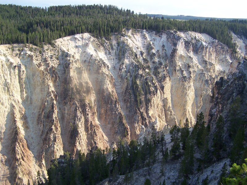 Yellowstone Canyon Cliffs