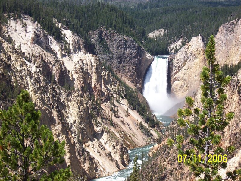 Yellowstone Falls View