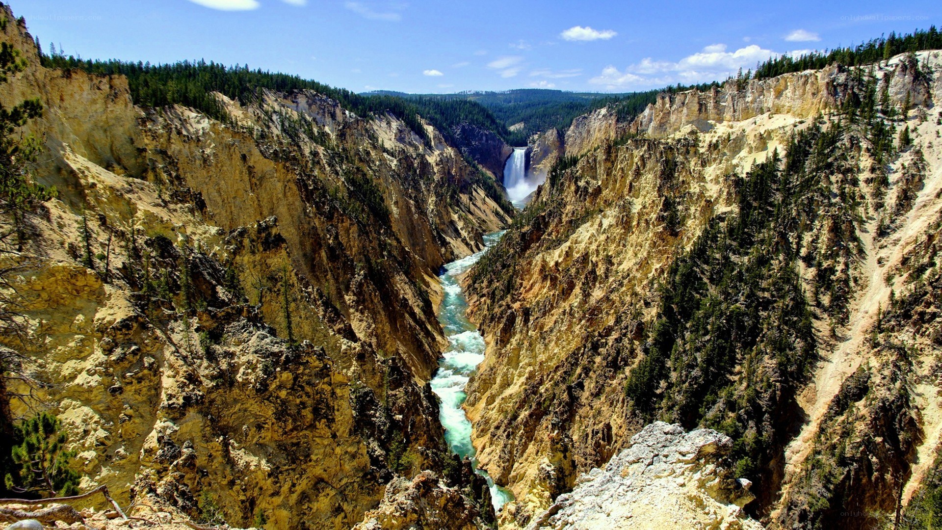 Yellowstone River Canyon