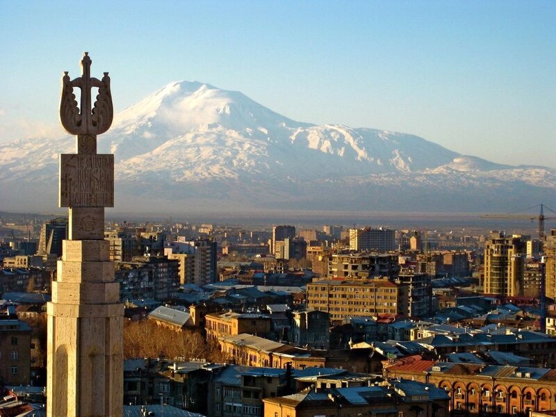 Yerevan with Mount Ararat