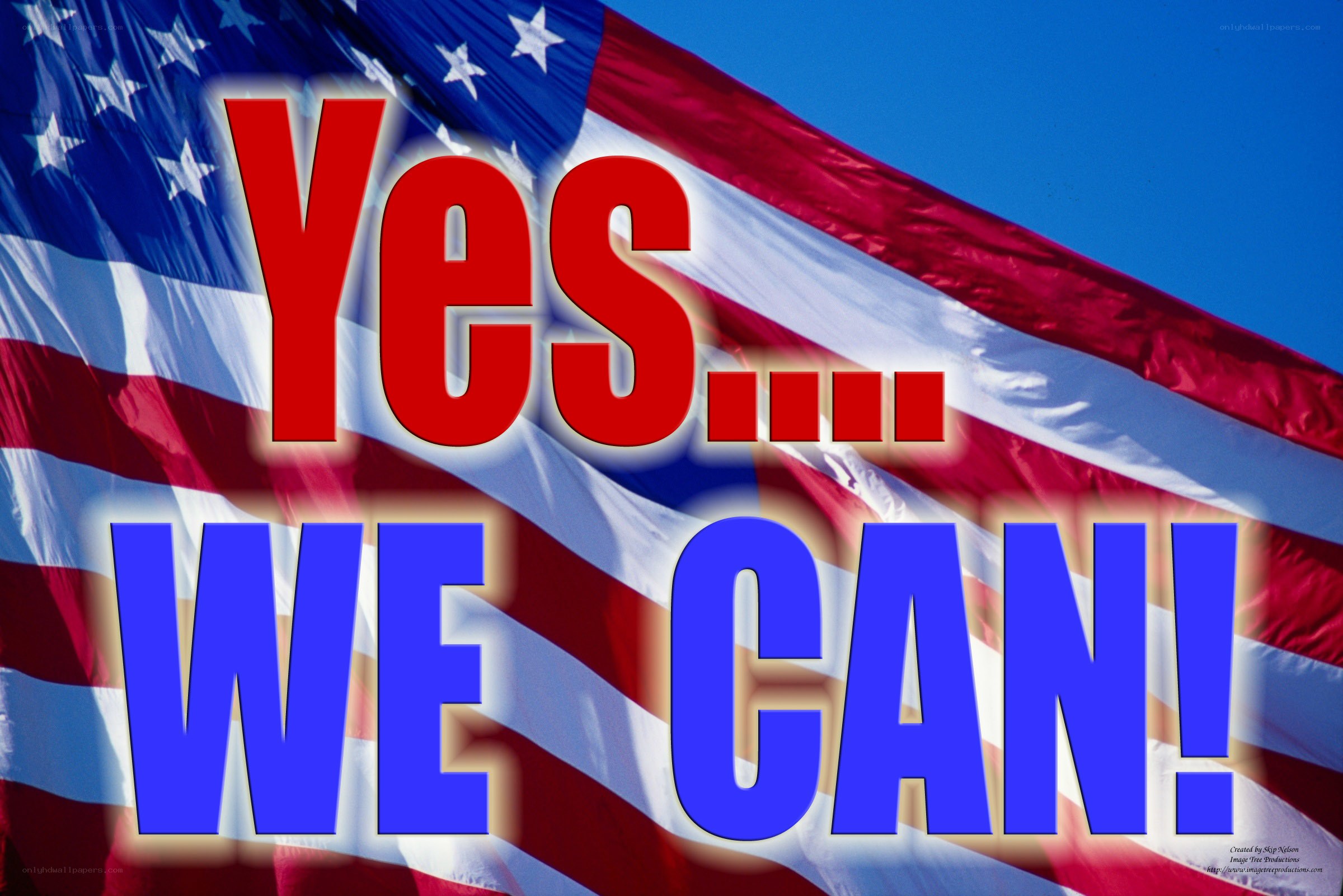 Yes We Can flag