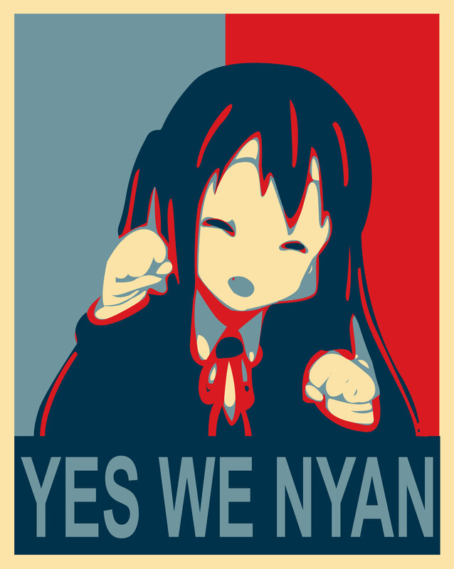 Yes We Nyan poster