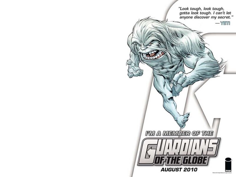 Yeti Creature Running