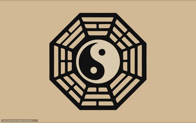 Yin-yang and Trigrams