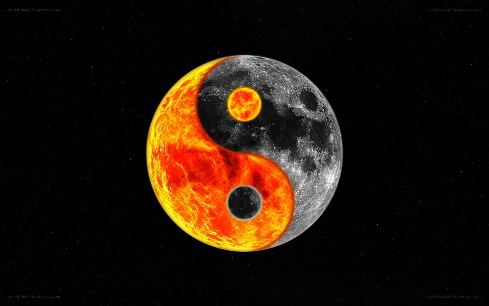 Yin-yang celestial bodies