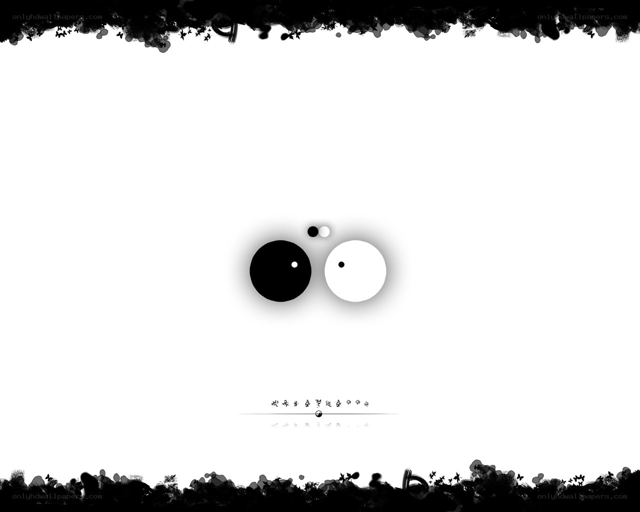 yin-yang eyes design
