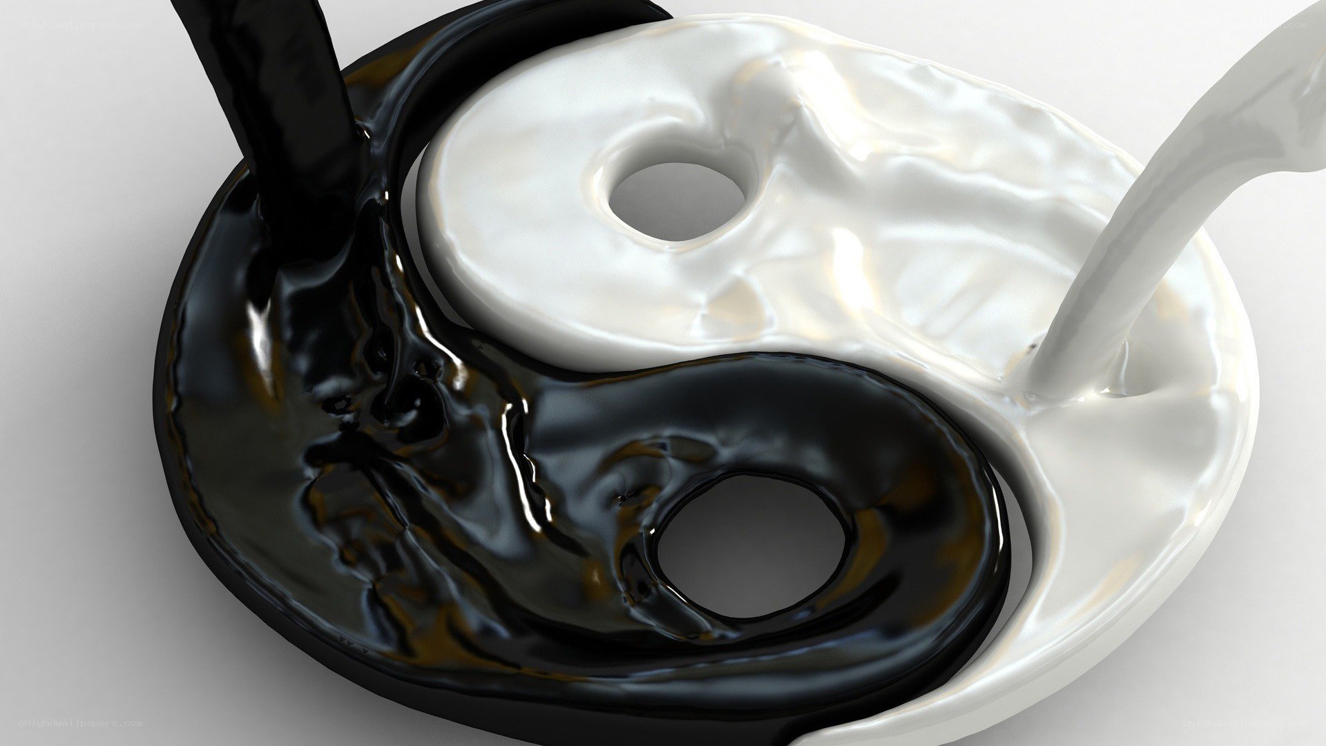 yin yang liquid flow