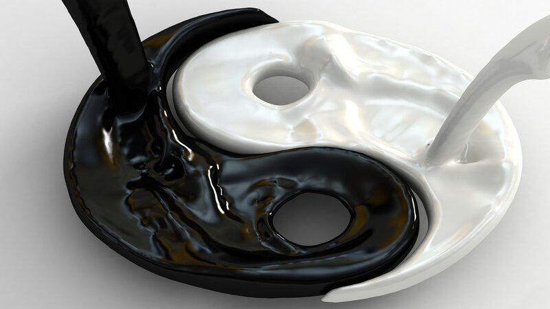 yin-yang liquid flow