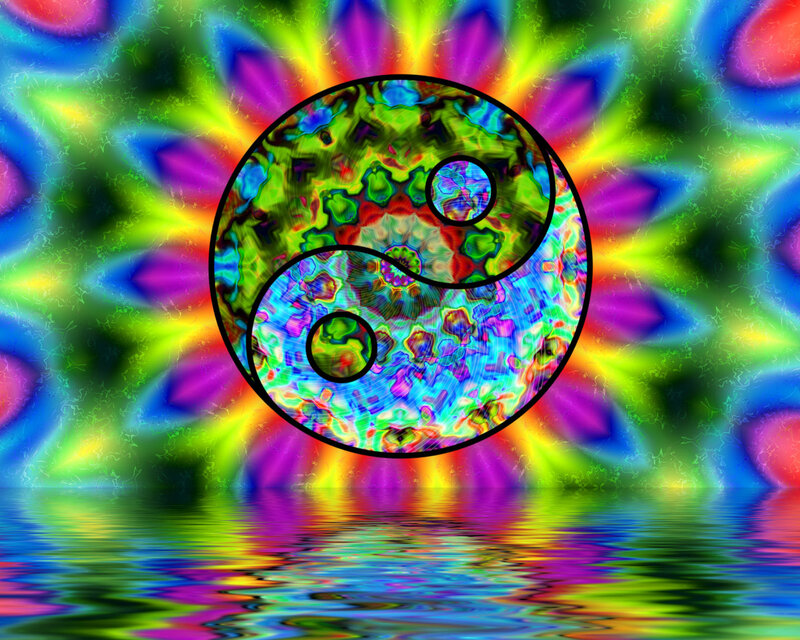 Yin-yang Symbol — Green