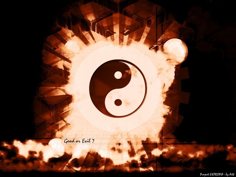 Yin-Yang Symbol with Question