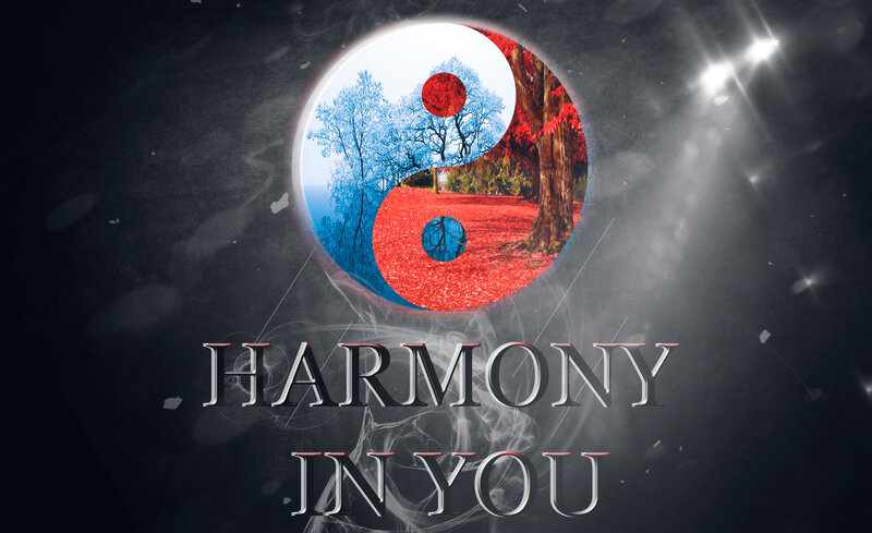 Yin-yang Symbol with Trees