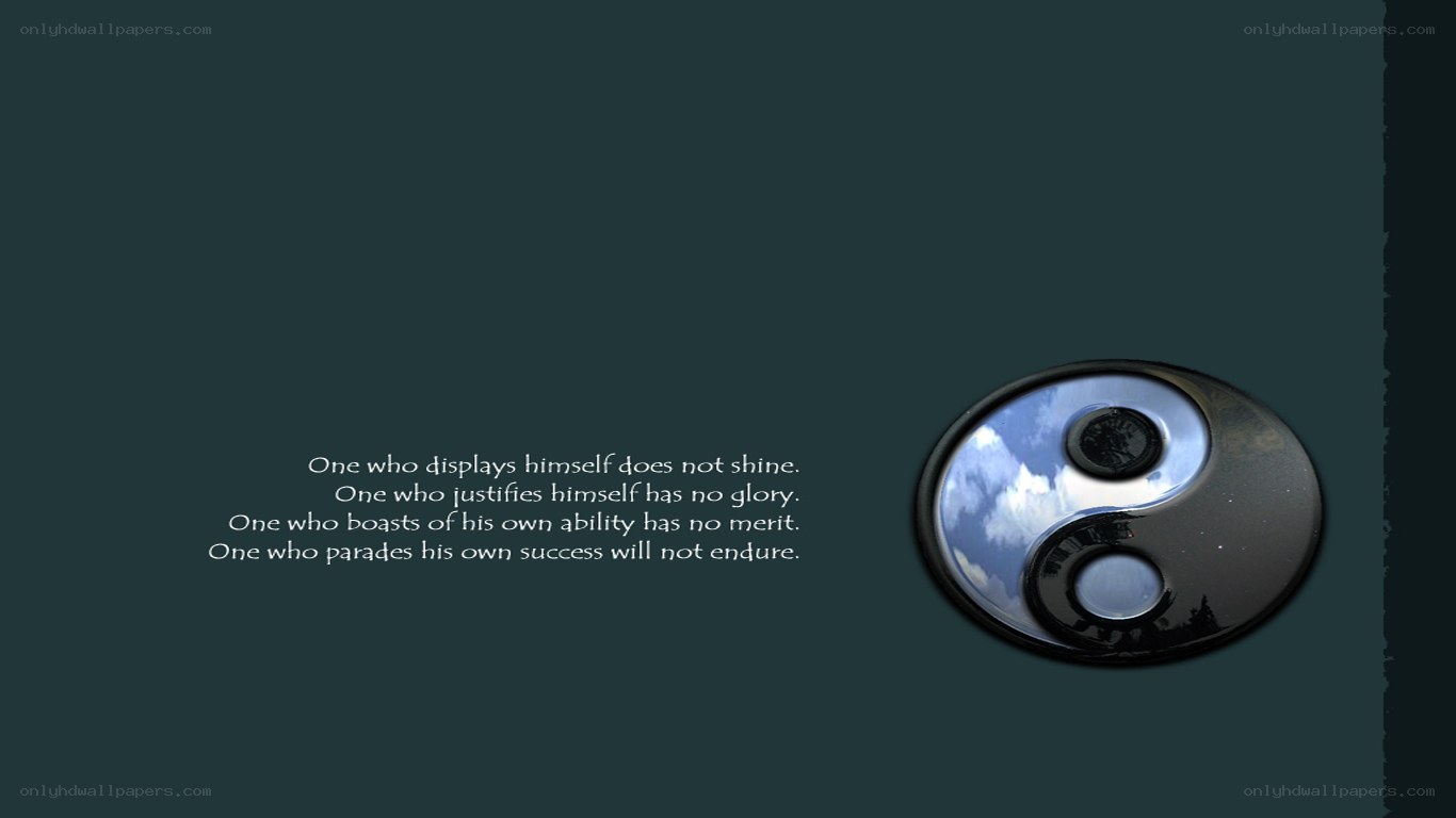 Yin-Yang Wisdom Quote