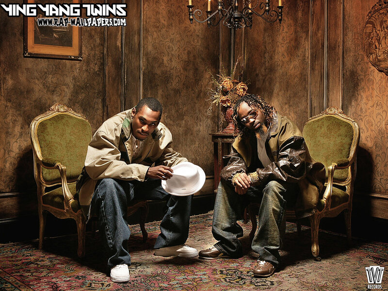 Ying Yang Twins in ornate room