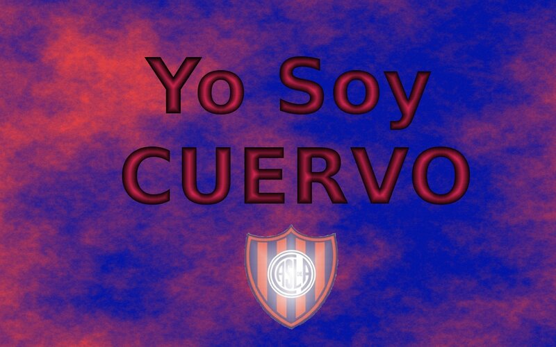 Yo Soy Cuervo text with club crest