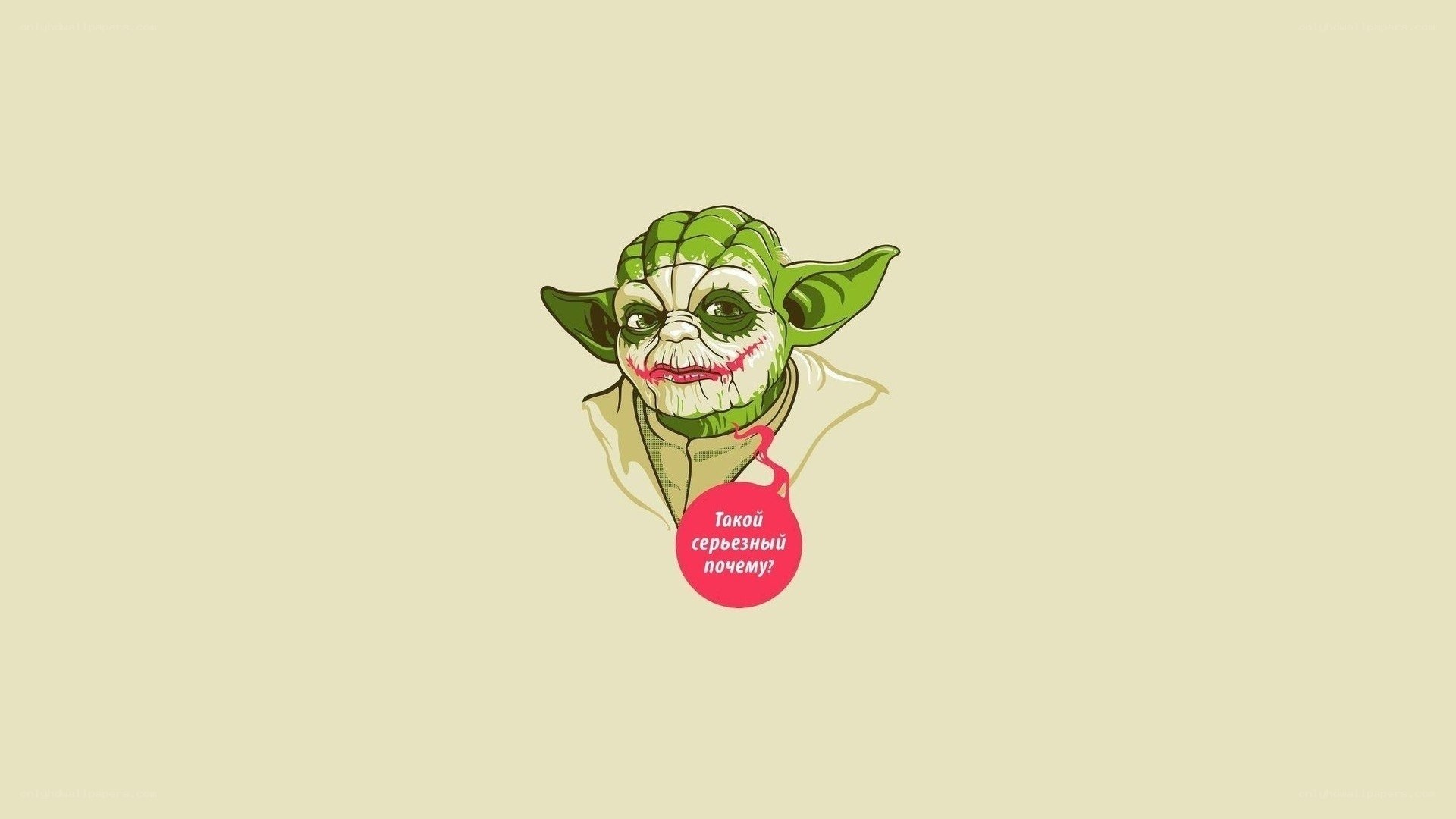 Yoda as the Joker