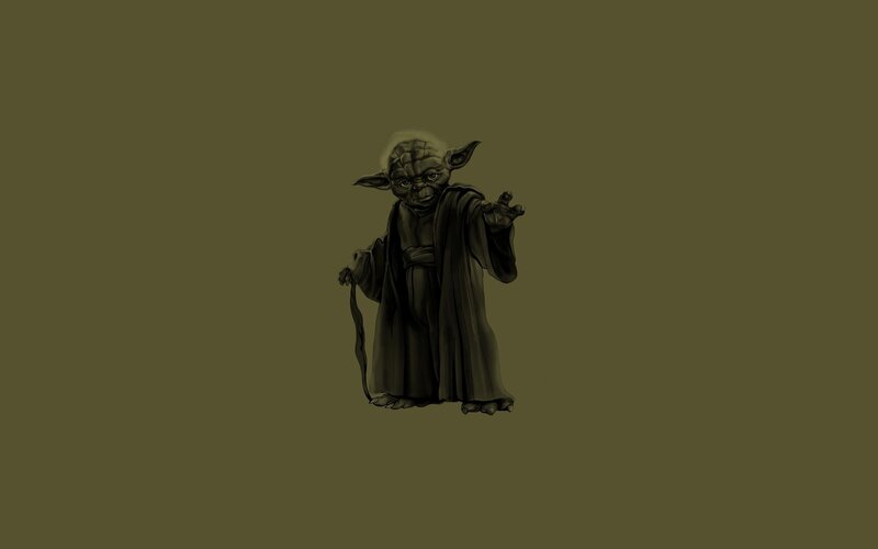 Yoda Character — Green