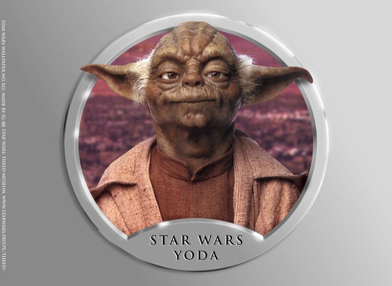 Yoda Character Portrait — Brown