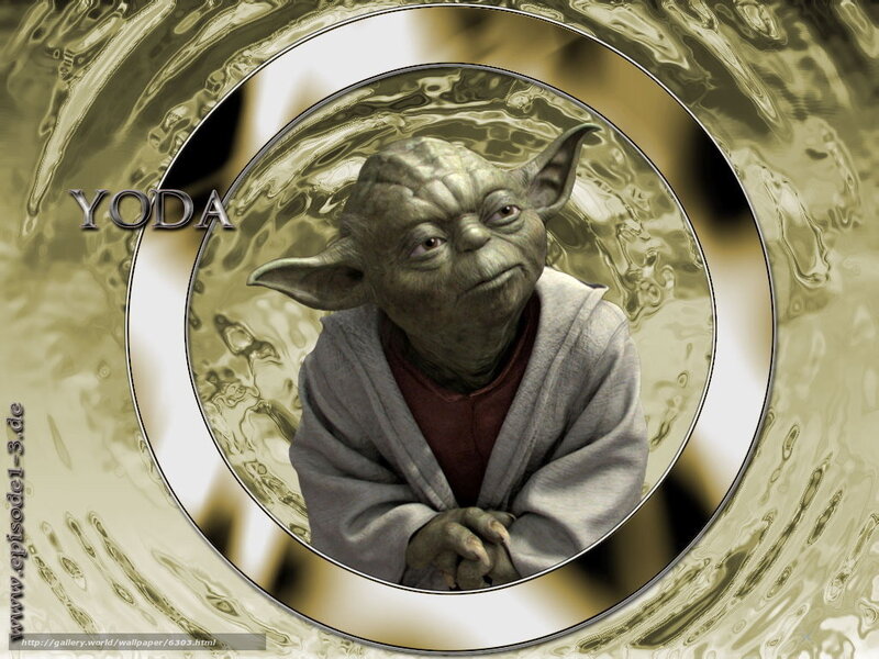 Yoda character portrait