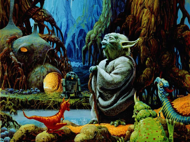 Yoda in Swamp