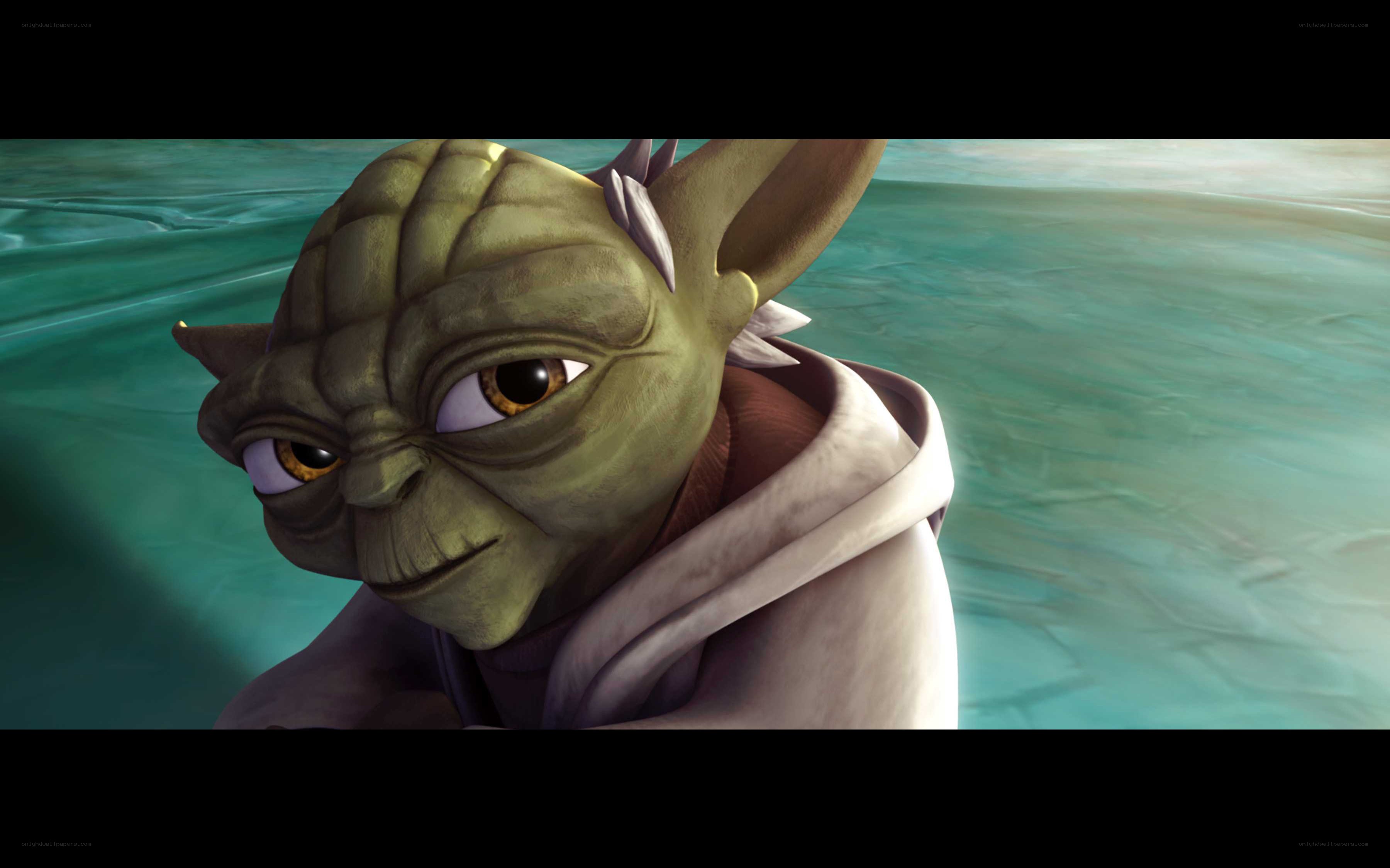 Yoda in the water