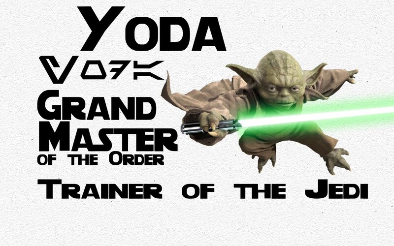 Yoda Jedi Master