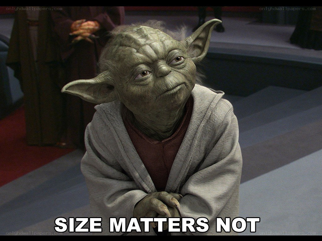 Yoda meme with quote