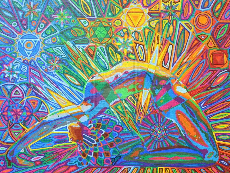Yoga Practitioner in Lotus Pose