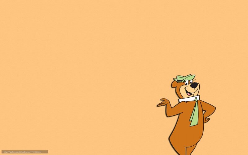 Yogi Bear character wallpaper