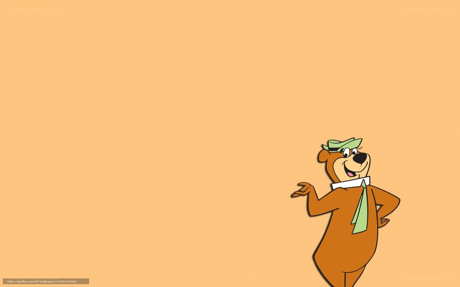 Yogi Bear character wallpaper