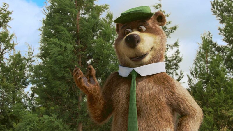 Yogi Bear in the forest