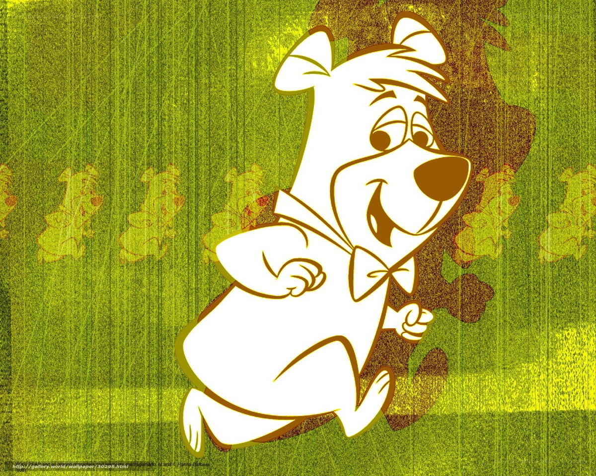 Yogi Bear running