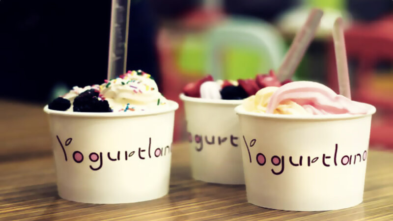 Yogurt Cups on Table