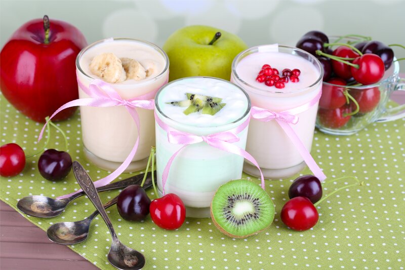 Yogurt Cups with Fruit