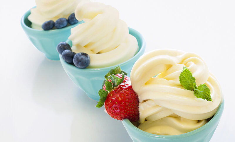 Yogurt Desserts with Fruit