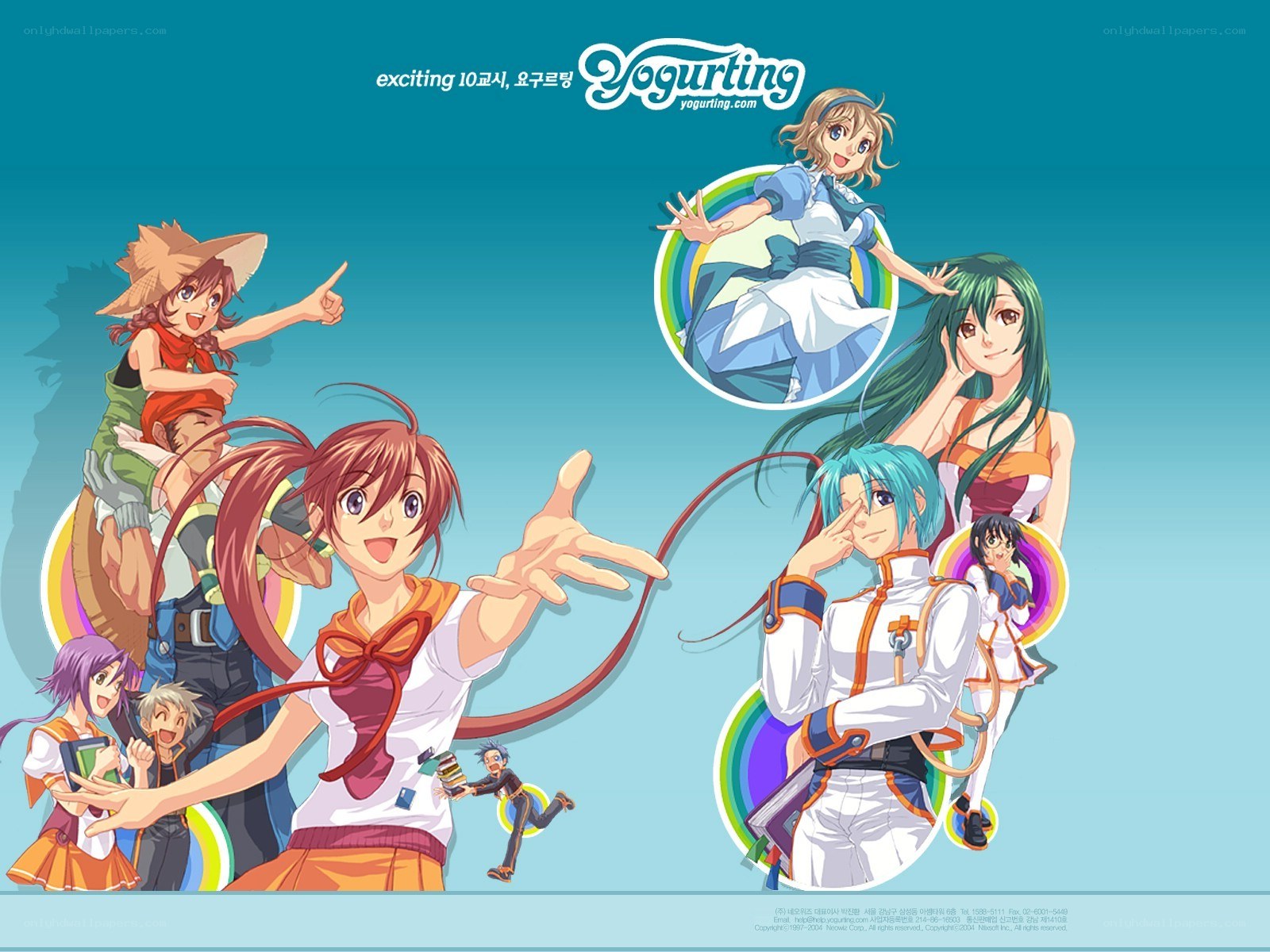 Yogurting anime character art